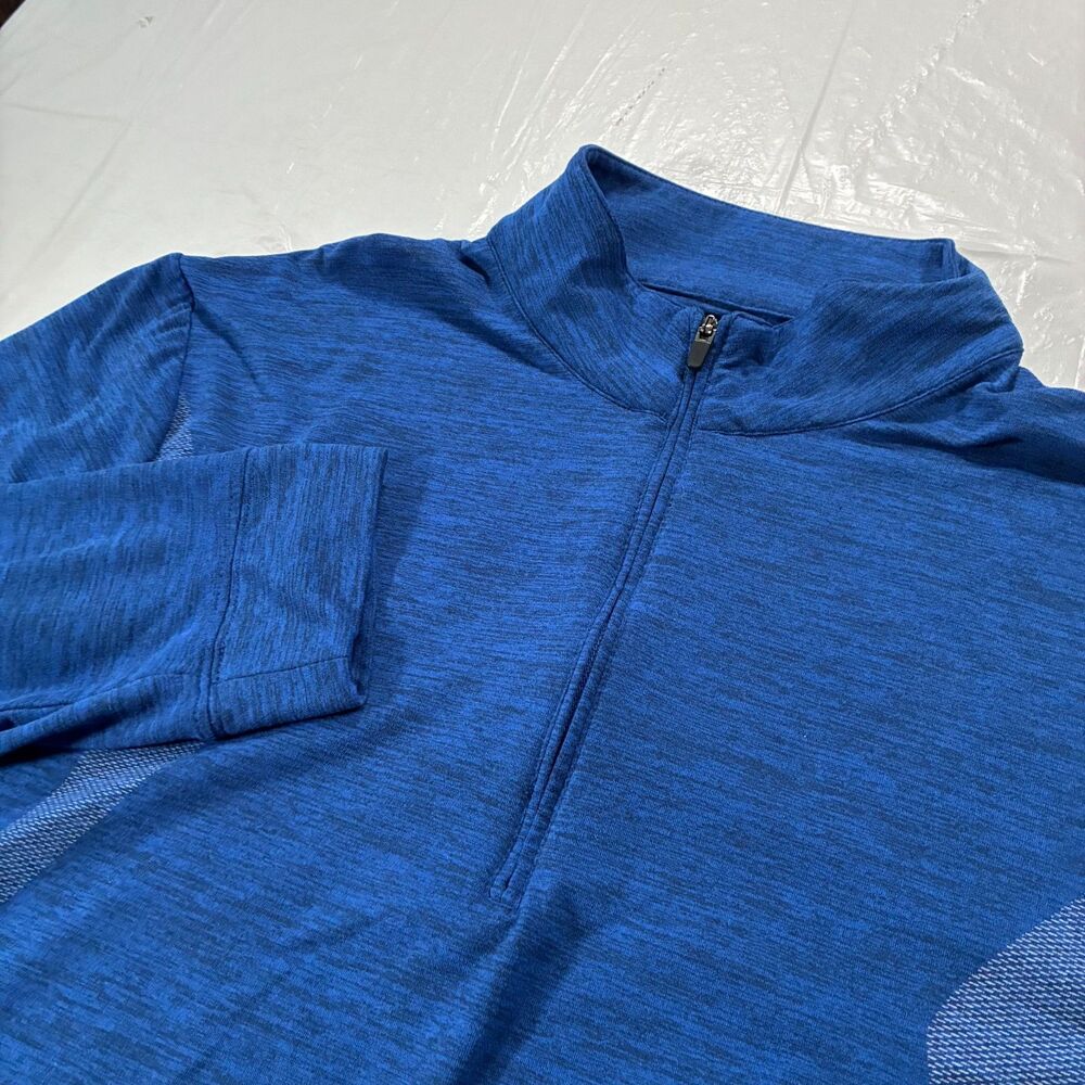 Pro Tour QuarterZip Blue Performance Men's Medium Golf Athletic